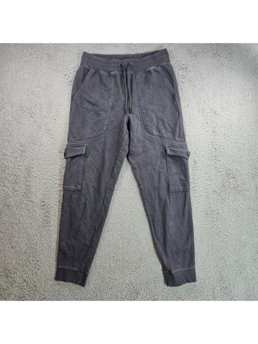 VRST Joggers Pants Mens Size Small Drawstring Cargo Elastic‎ Waist Gray